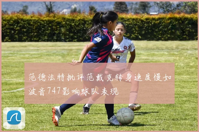 范德法特批评范戴克转身速度慢如波音747影响球队表现